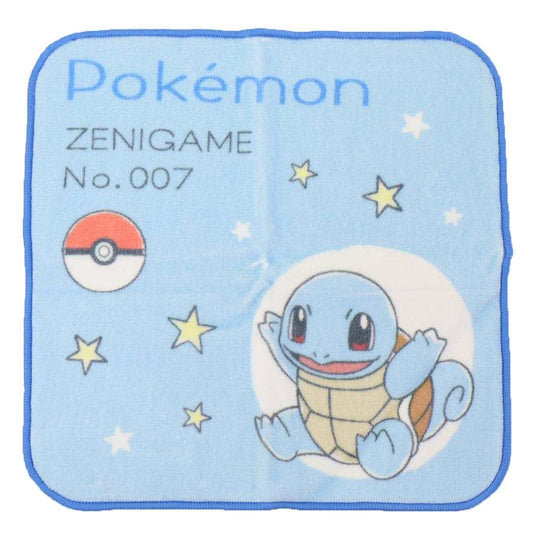インクジェットプリントプチタオル ミニタオル ポケットモンスター スケッチ ゼニガメ ポケモン 林タオル 汗拭きタオル メール便可