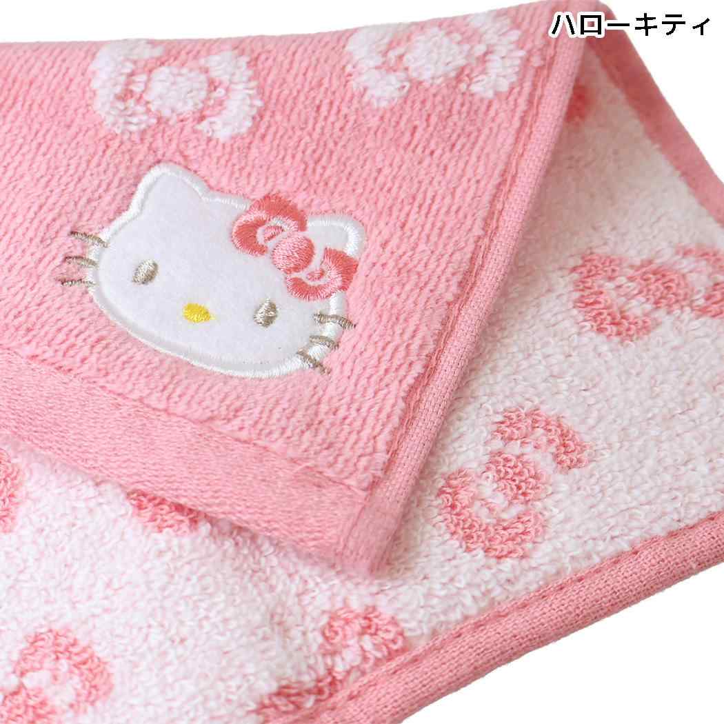 サンリオキャラクターズ ミニタオル ハンドタオル ハローキティ Sanrio