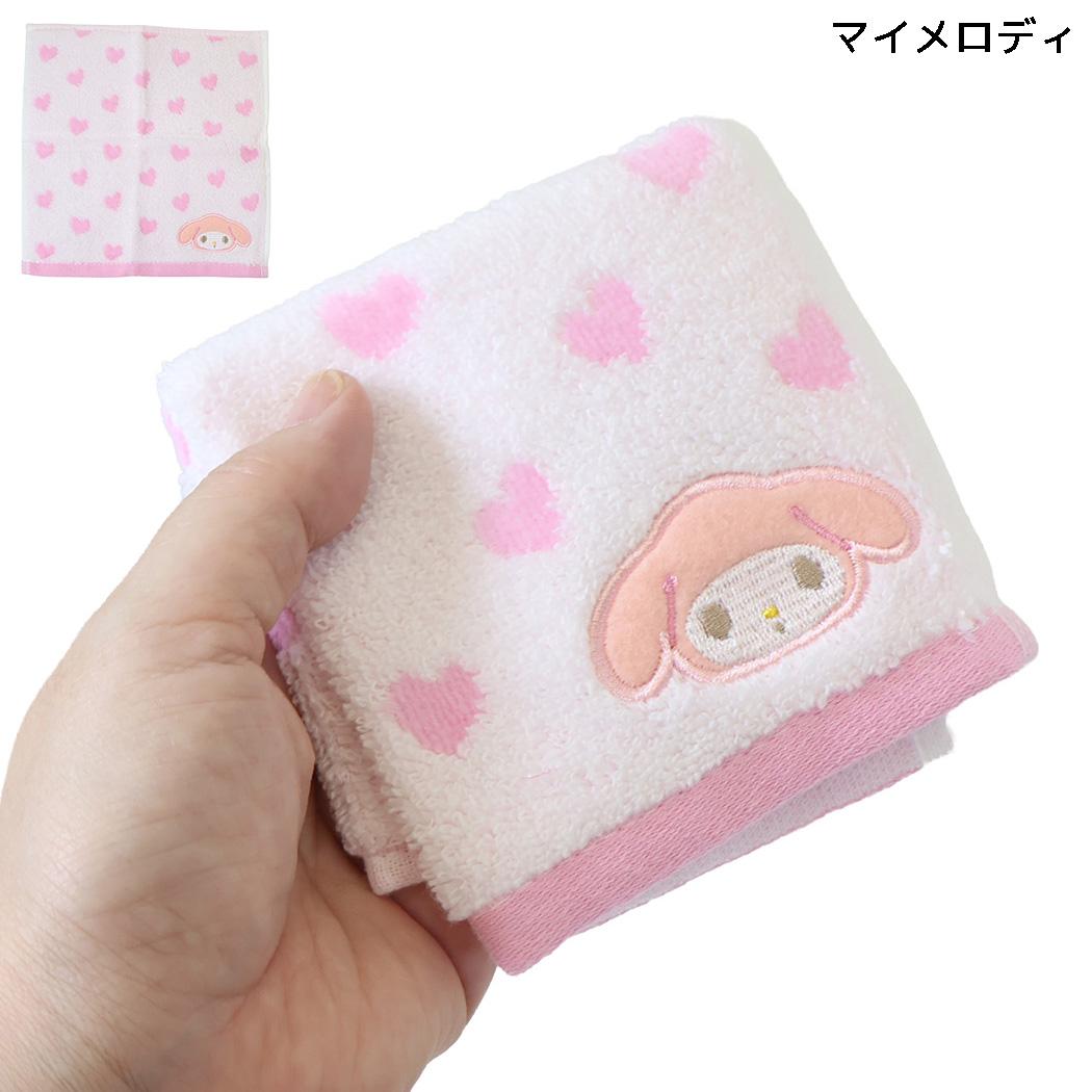 サンリオキャラクターズ ミニタオル ハンドタオル マイメロディ Sanrio