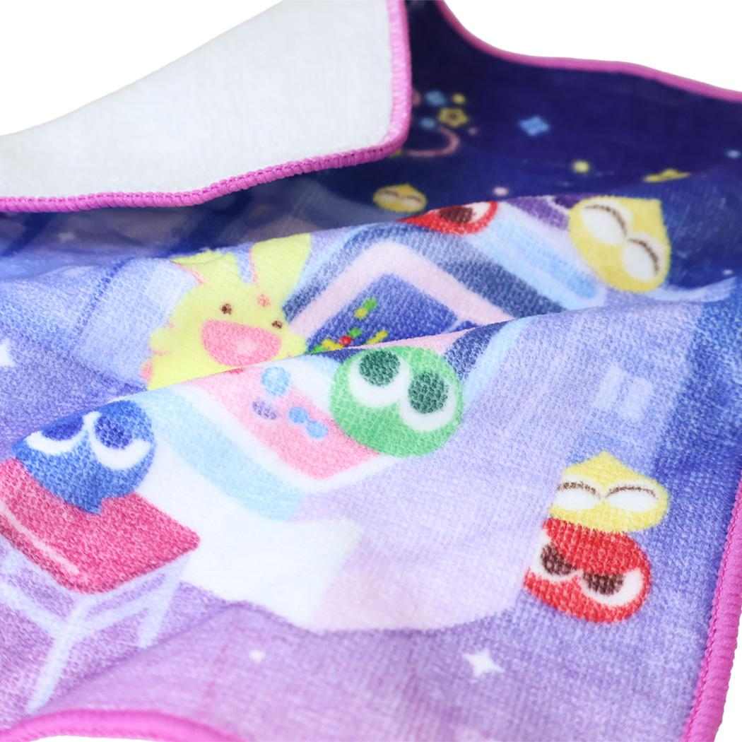 ぷよぷよ ミニタオル シャーリングインクジェットプリントプチタオル ゲームセンター