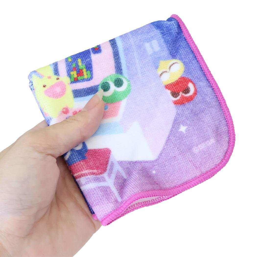 ぷよぷよ ミニタオル シャーリングインクジェットプリントプチタオル ゲームセンター
