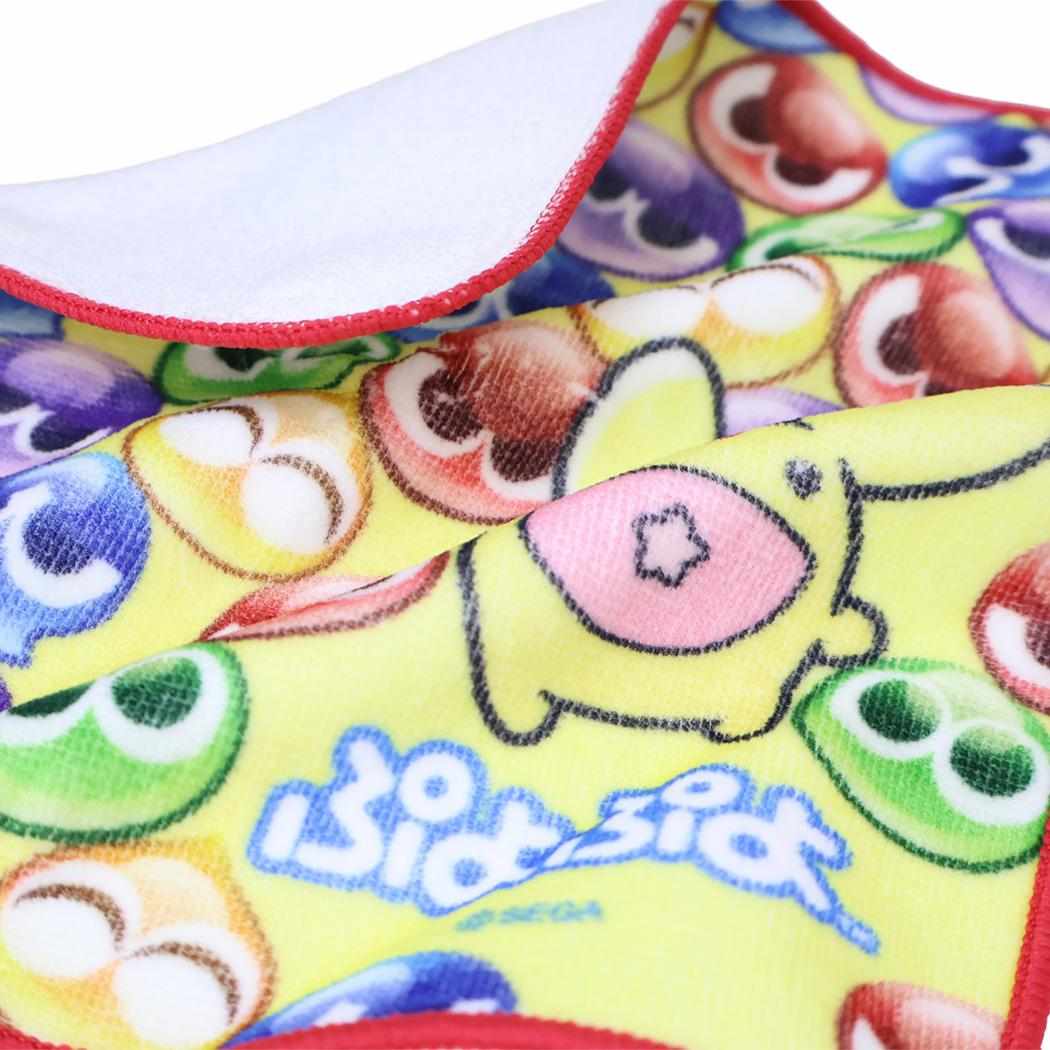 ぷよぷよ ミニタオル シャーリングインクジェットプリントプチタオル ベーシックデザイン