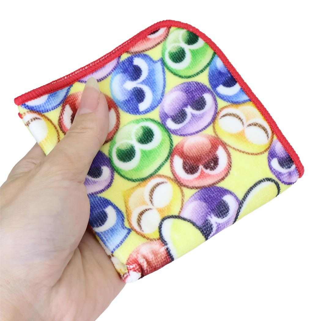 ぷよぷよ ミニタオル シャーリングインクジェットプリントプチタオル ベーシックデザイン