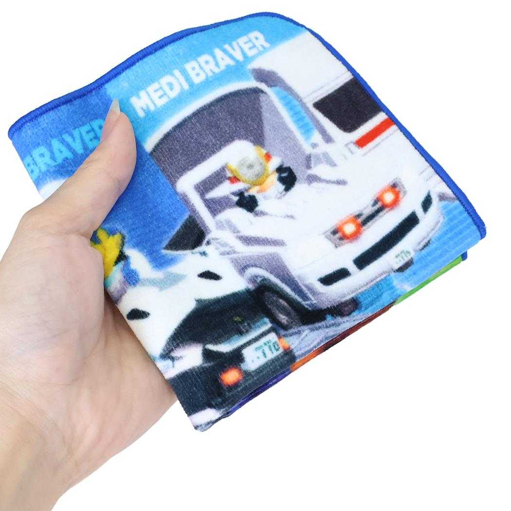 特装合体ロボ ジョブレイバー ミニタオル シャーリングインクジェットプリントプチタオル デラックス TOMICA