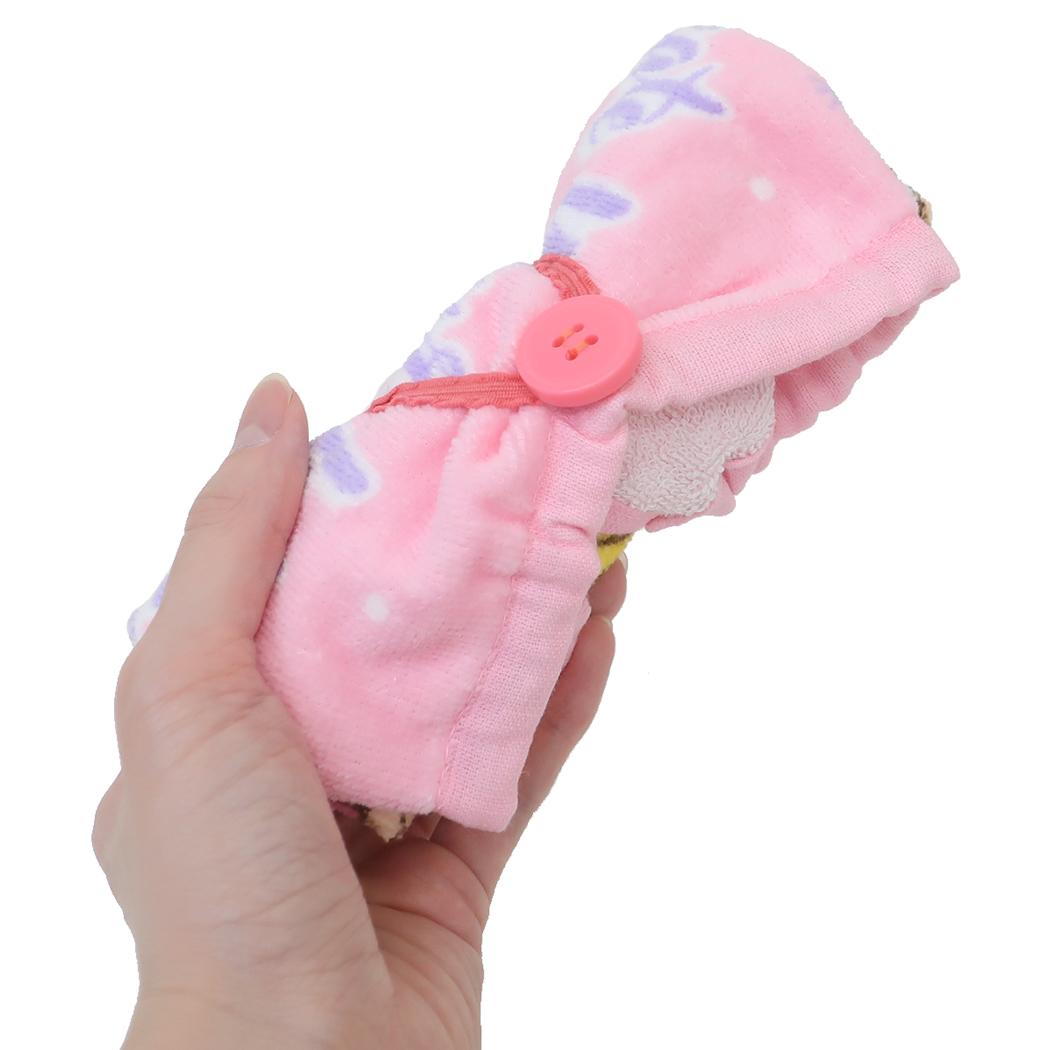 おりこうタオル ゴム＆ボタン付きキッズおてふきタオル ディズニープリンセス チッパー ディズニー 林タオル 入園入学準備 幼稚園 メール便可