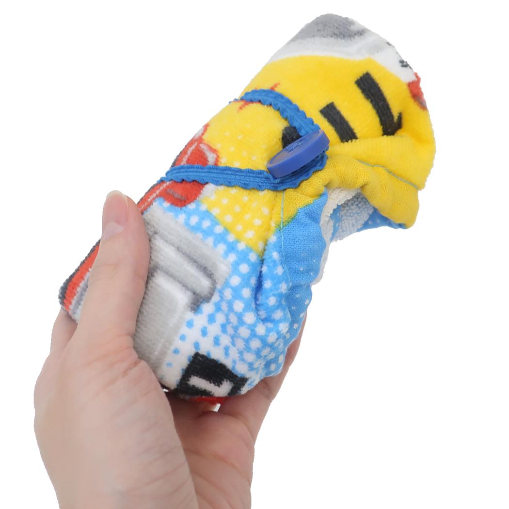 おりこうタオル ゴム＆ボタン付きキッズおてふきタオル トミカ プレジ TOMICA 林タオル 入園入学準備 幼稚園 メール便可