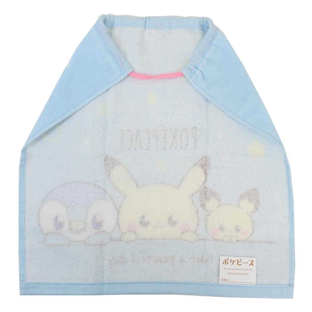 おりこうタオル ゴム＆ボタン付きキッズおてふきタオル ポケットモンスター ポケピース ポケモン 入園入学準備雑貨 メール便可