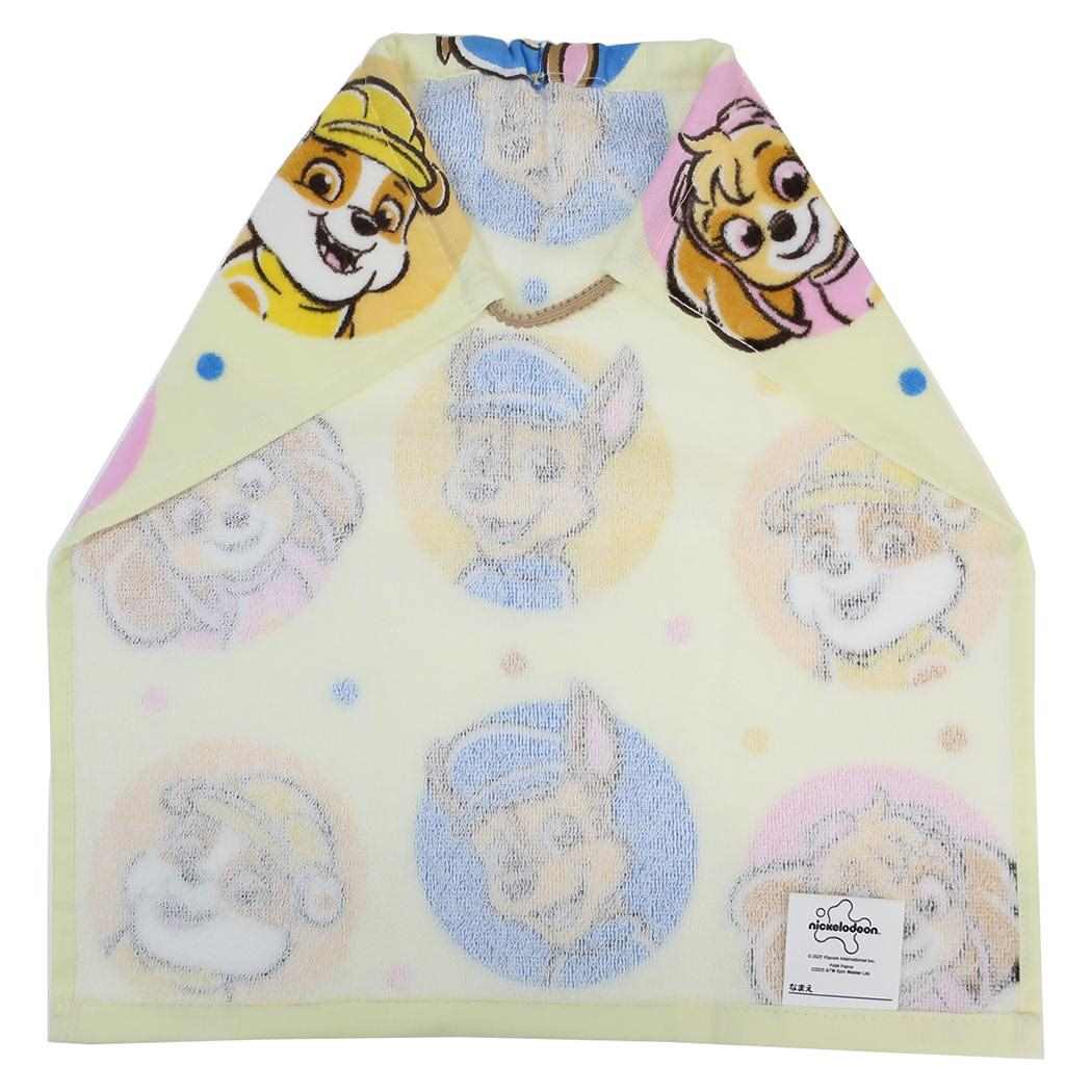 【お一人様1つ限り】ボンボンドロップシール パウパトロール フルーツ1シート付！ ゴム＆ボタン付きキッズおてふきタオル セット