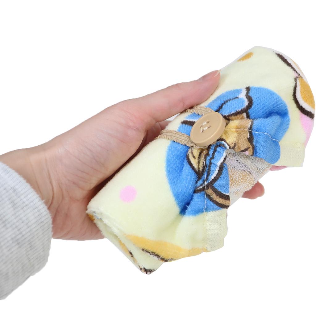 【お一人様1つ限り】ボンボンドロップシール パウパトロール フルーツ1シート付！ ゴム＆ボタン付きキッズおてふきタオル セット