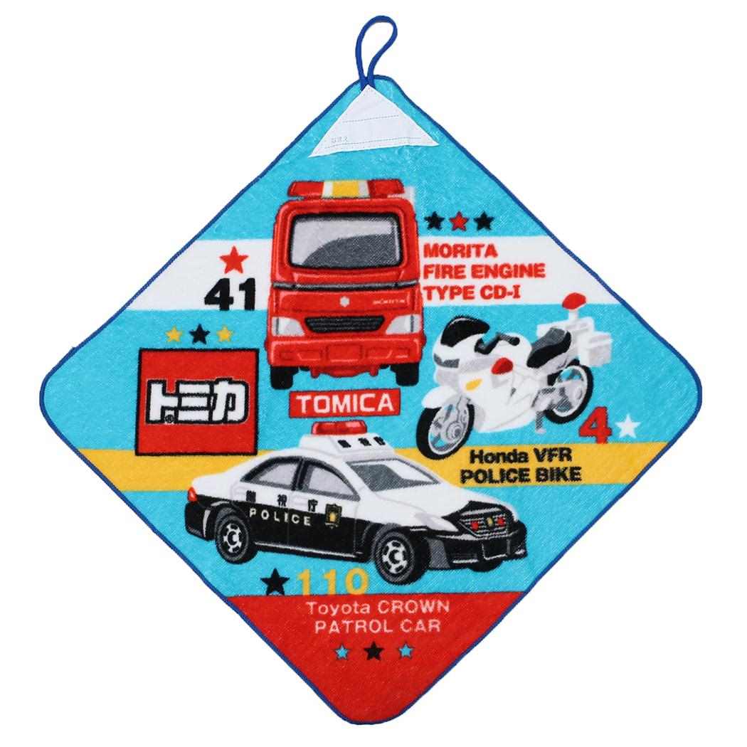 ループ付きタオル ループタオル トミカ スタンドバイ TOMICA 入園入学準備雑貨 メール便可