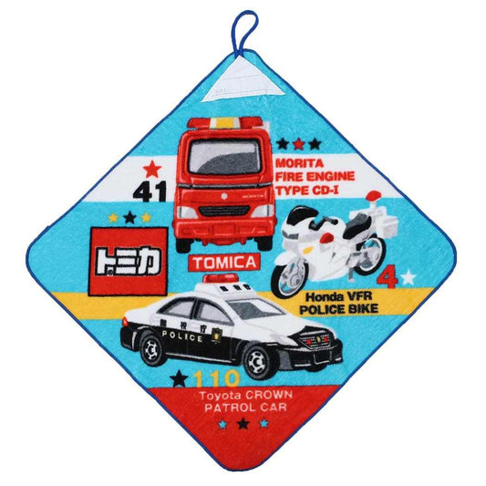 ループ付きタオル ループタオル トミカ スタンドバイ TOMICA 入園入学準備雑貨 メール便可
