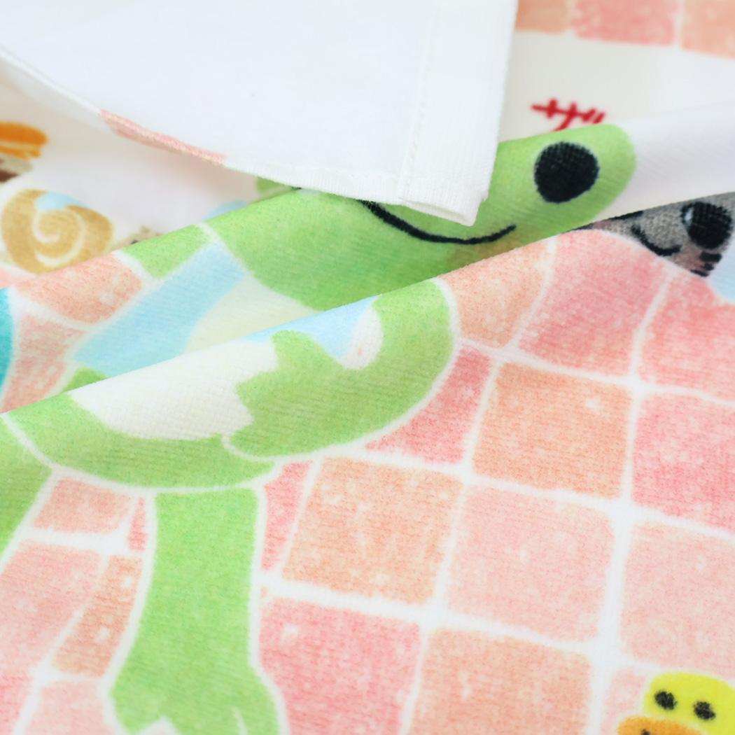 かえるのピクルス ハンドタオル プリントウォッシュタオル スマイル銭湯