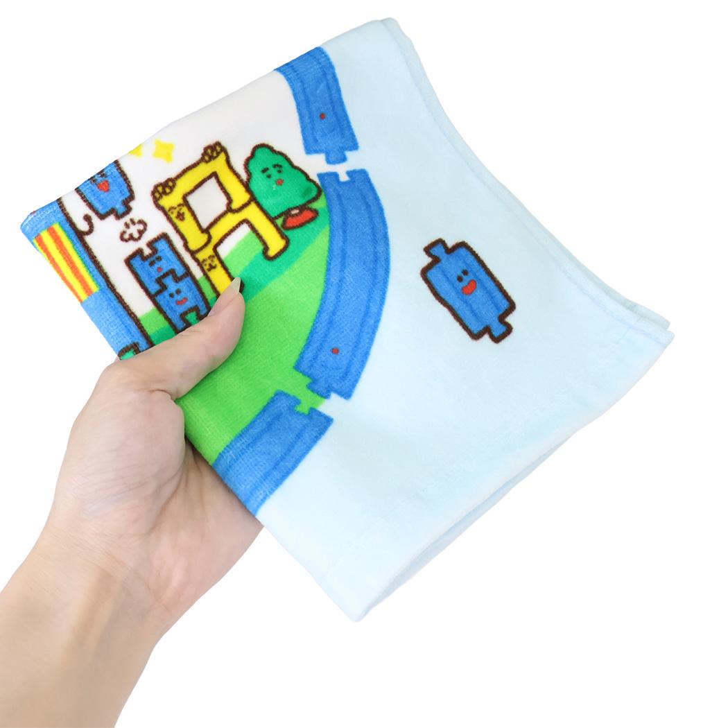 あつまれ！プラレールズ ハンドタオル プリントウォッシュタオル アツマレ！ 鉄道