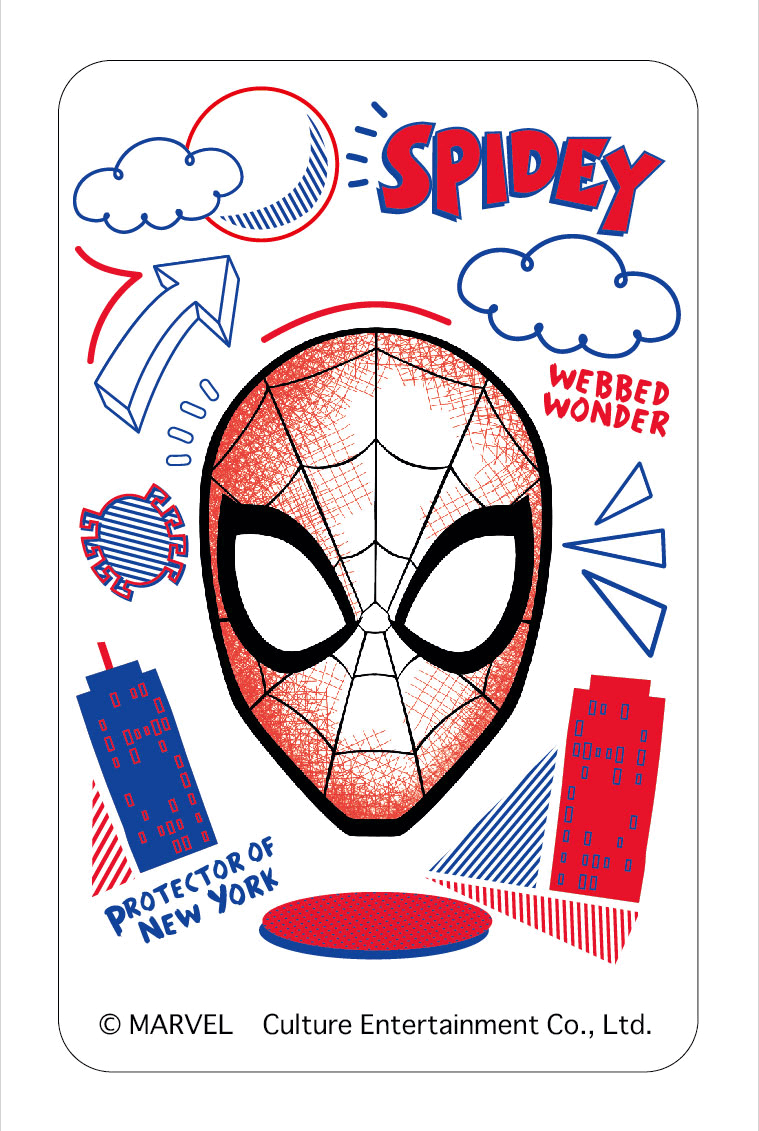 まじかる百貨店クリアカード カード スパイダーマン 1 MARVEL カルチュア エンタテインメント 絵が動く 変化 メール便可