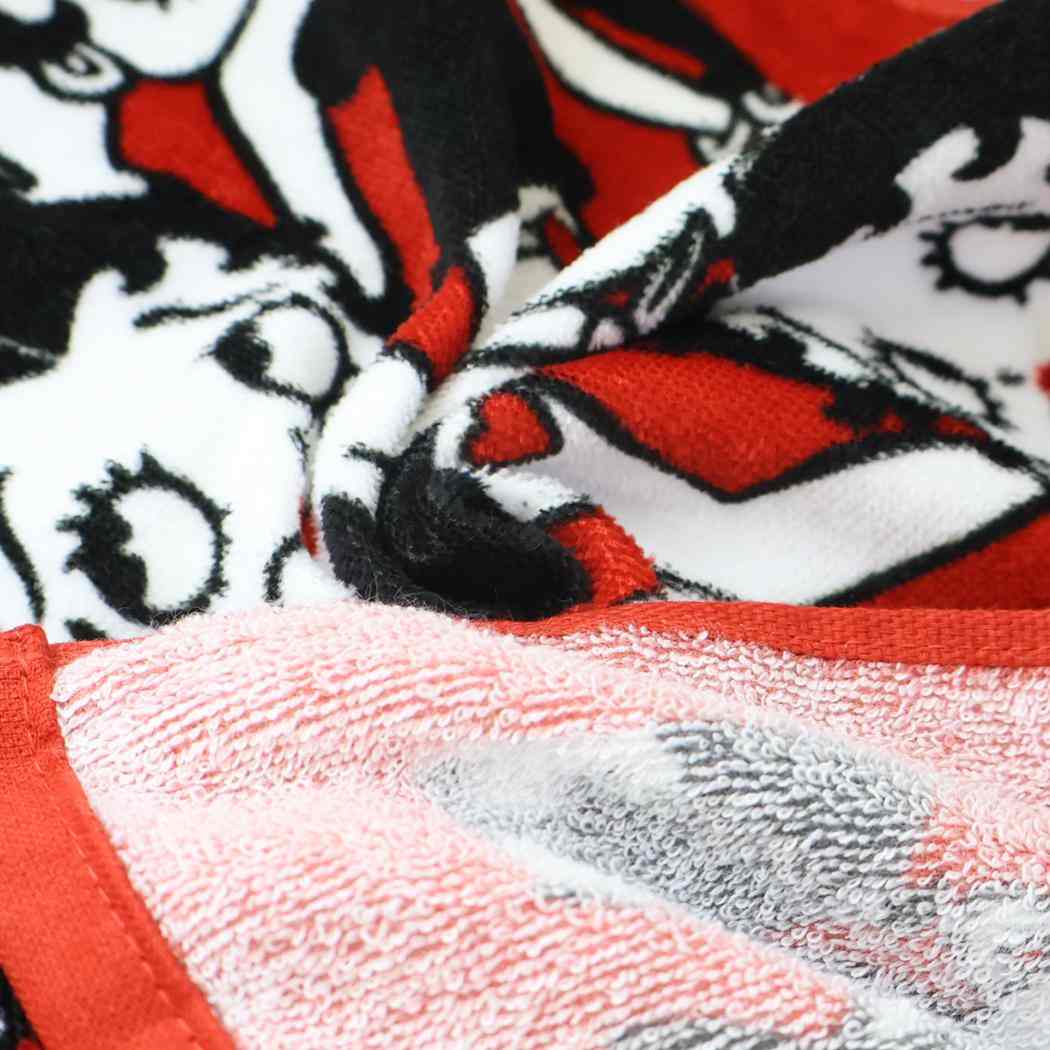 プリントロングタオル フェイスタオル ベティブープ メニー BETTY BOOP 犬飼タオル プレゼント メール便可