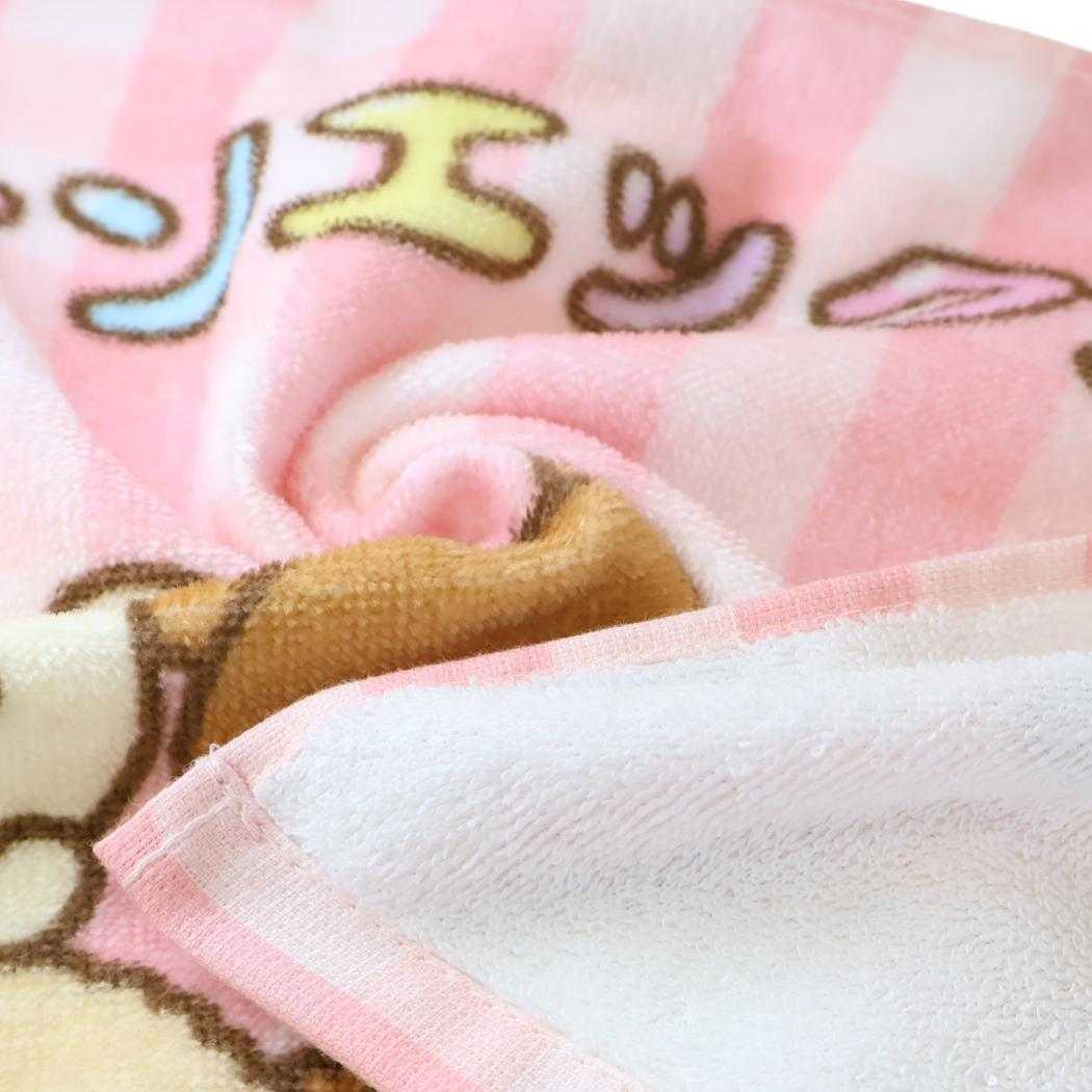 プリントロングタオル フェイスタオル サンエックスユニバース 集合 サンエックス 犬飼タオル プレゼント メール便可