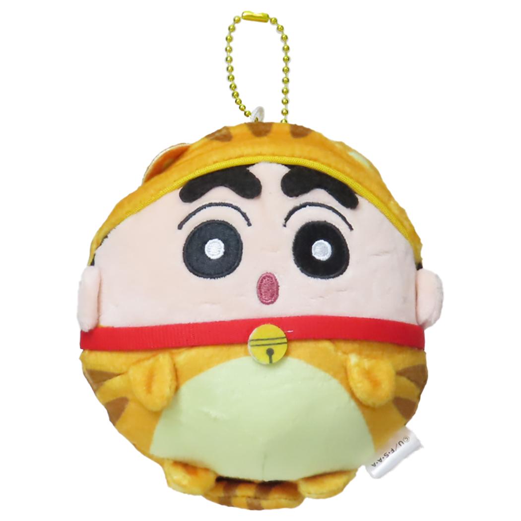 丸っこブルブルマスコット マスコット クレヨンしんちゃん ねこしんちゃん アイプランニング プレゼント かわいい ミニぬいぐるみ アニメ