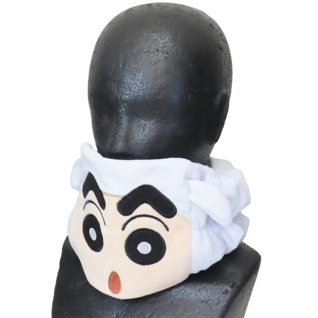 ネックウォーマー マフラー クレヨンしんちゃん シロしんちゃん アイプランニング ウォーマー雑貨 フリーサイズ アニメメール便可