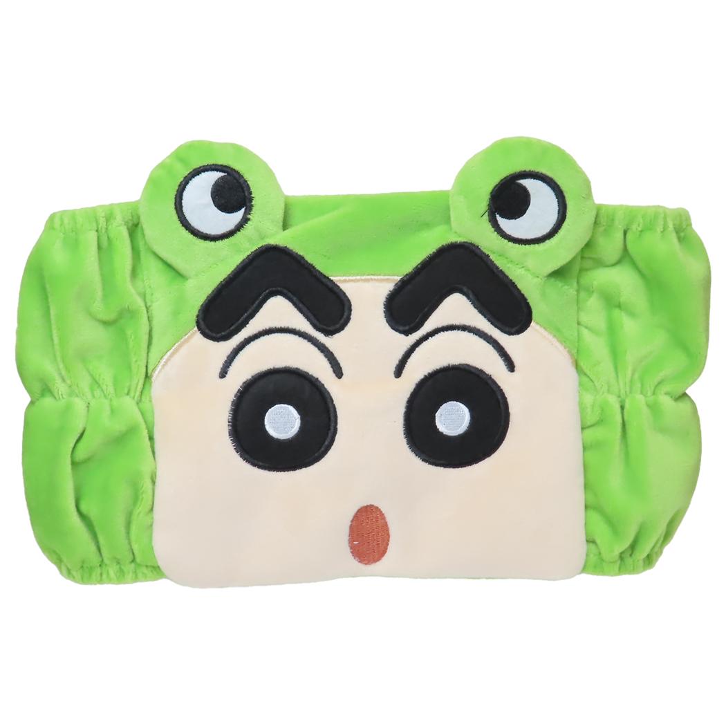 ネックウォーマー マフラー クレヨンしんちゃん カエルしんちゃん アイプランニング ウォーマー雑貨 フリーサイズ アニメメール便可