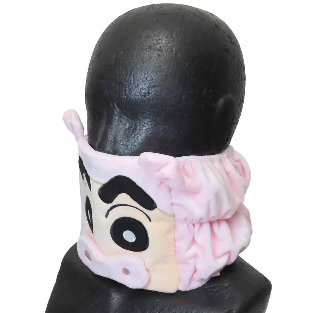 ネックウォーマー マフラー クレヨンしんちゃん ブタしんちゃん アイプランニング ウォーマー雑貨 フリーサイズ アニメメール便可
