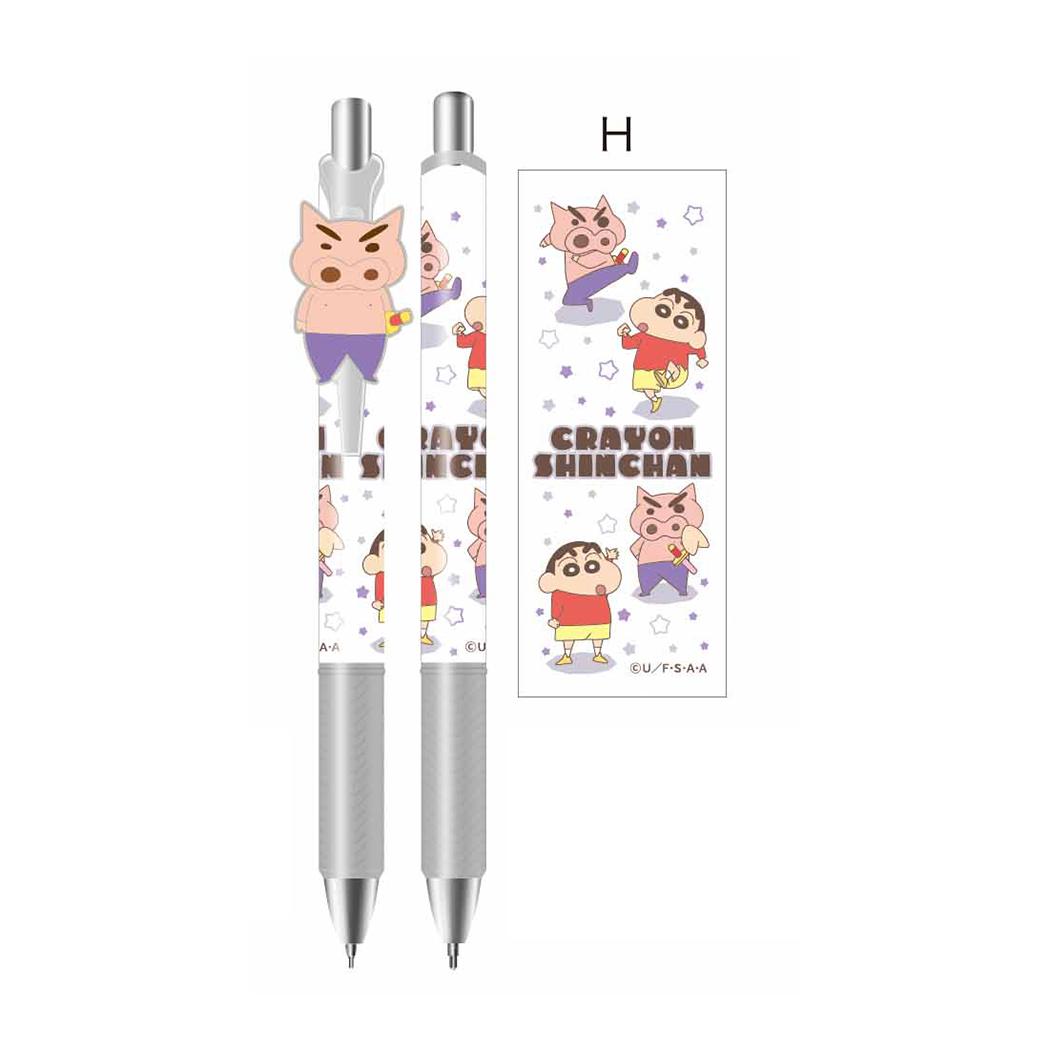 マスコット付きシャープペン シャープペンシル クレヨンしんちゃん ぶりぶりざえもん アイプランニング 新学期準備文具 アニメメール便可