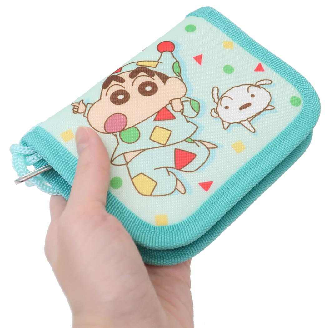 キッズウォレット 子供用財布 クレヨンしんちゃん ミント アイプランニング 子ども こども プレゼント アニメメール便可