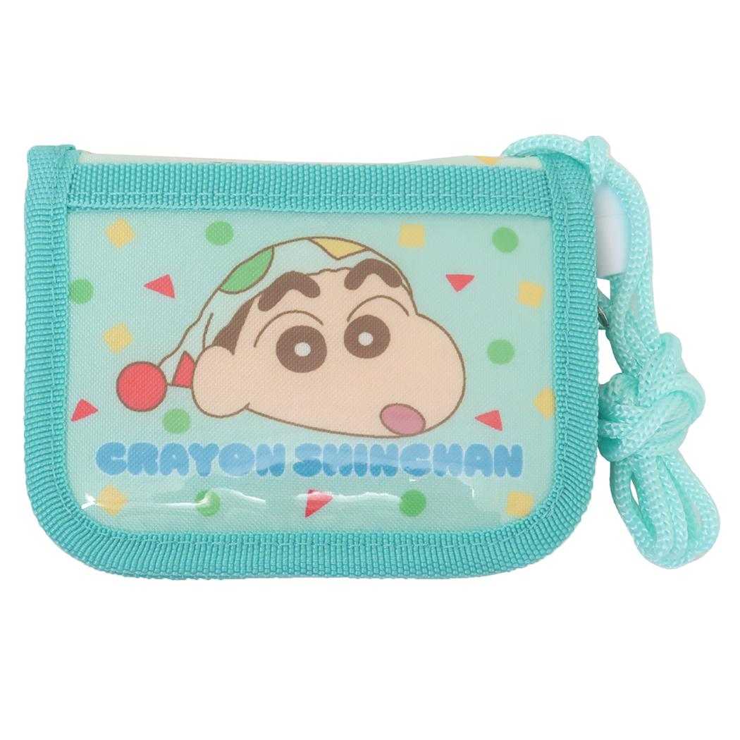 キッズウォレット 子供用財布 クレヨンしんちゃん ミント アイプランニング 子ども こども プレゼント アニメメール便可