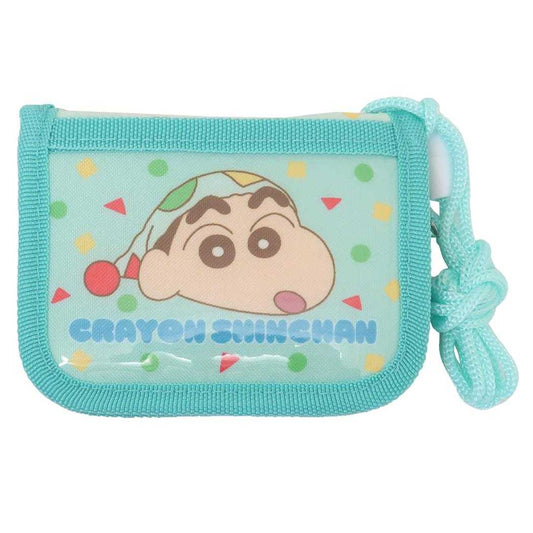 キッズウォレット 子供用財布 クレヨンしんちゃん ミント アイプランニング 子ども こども プレゼント アニメメール便可