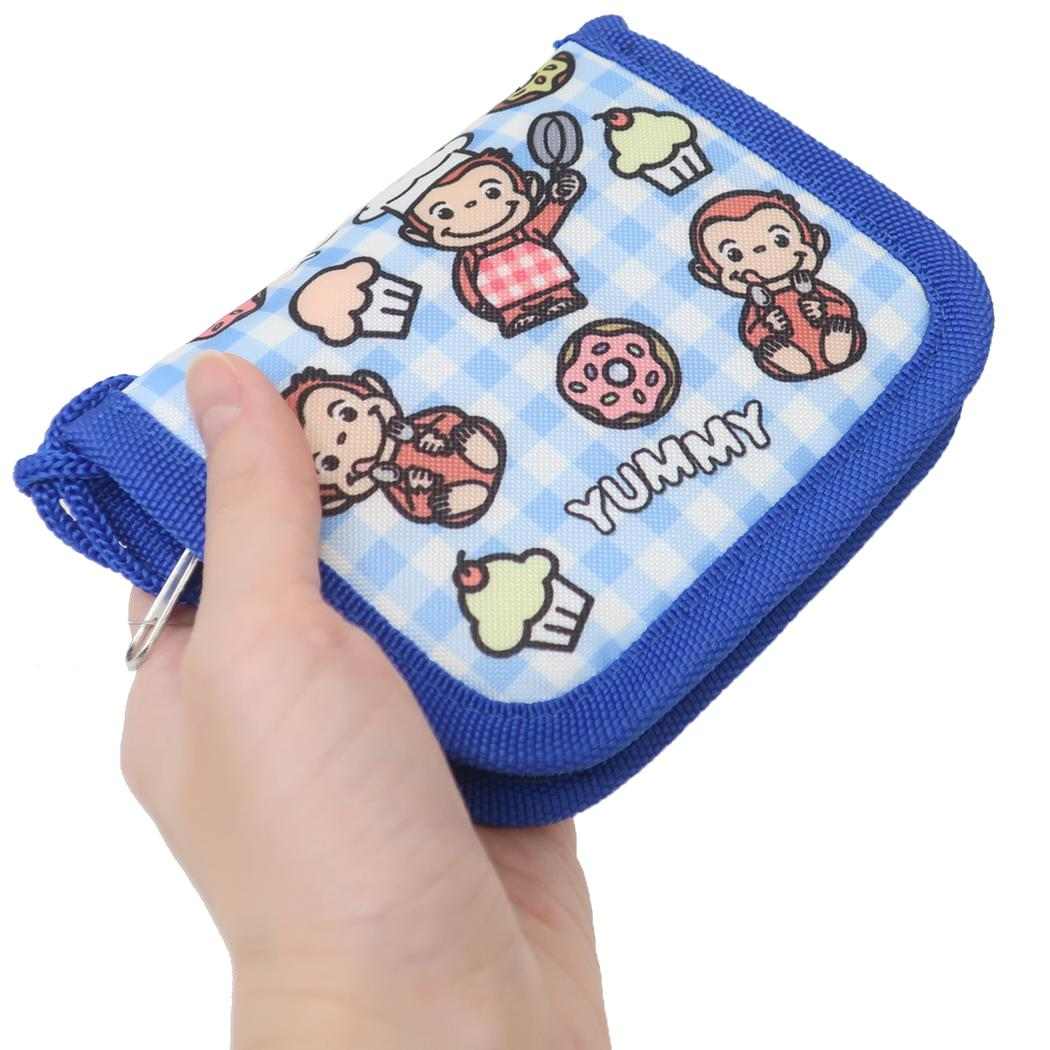 キッズウォレット 子供用財布 おさるのジョージ ドーナツ アイプランニング 子ども こども プレゼント 絵本メール便可