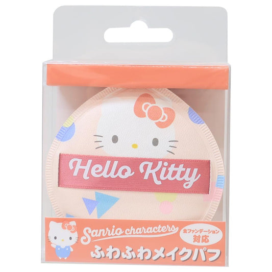 ふわふわメイクパフ コスメ雑貨 ハローキティ サンリオ アイプランニング メイクスポンジ 化粧パフ メール便可