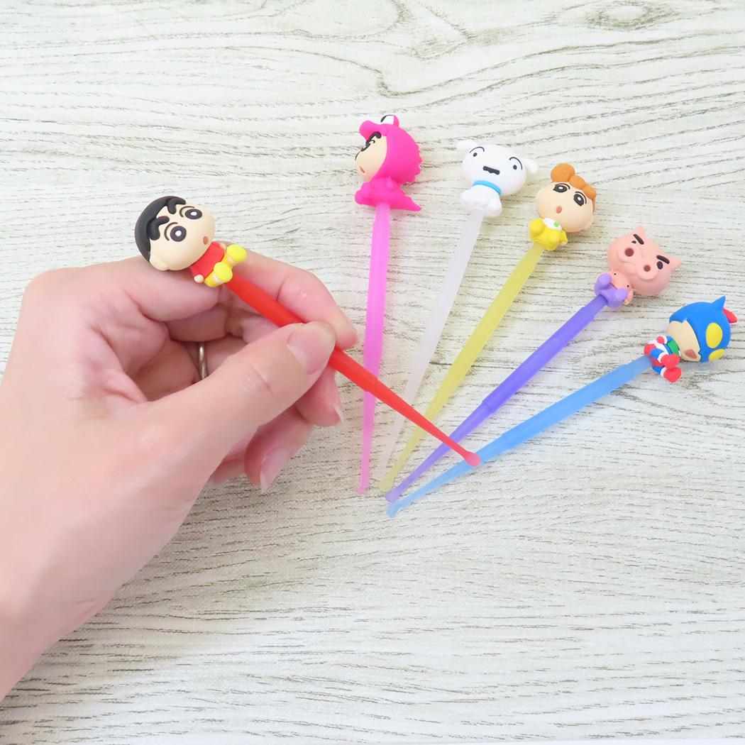 マスコット付き耳かき 耳掻き クレヨンしんちゃん しんちゃん アイプランニング 耳掃除 EAR PICK アニメメール便可