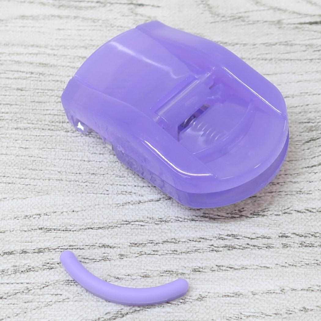マスコット付きアイラッシュカーラー コスメ雑貨 クレヨンしんちゃん パープル アイプランニング メイク用品 化粧 アイメイク アニメ