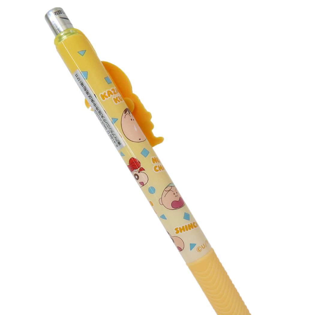 マスコット付きゲルペン カラーペン クレヨンしんちゃん ボーちゃん オレンジ アイプランニング 新学期準備文具 アニメメール便可