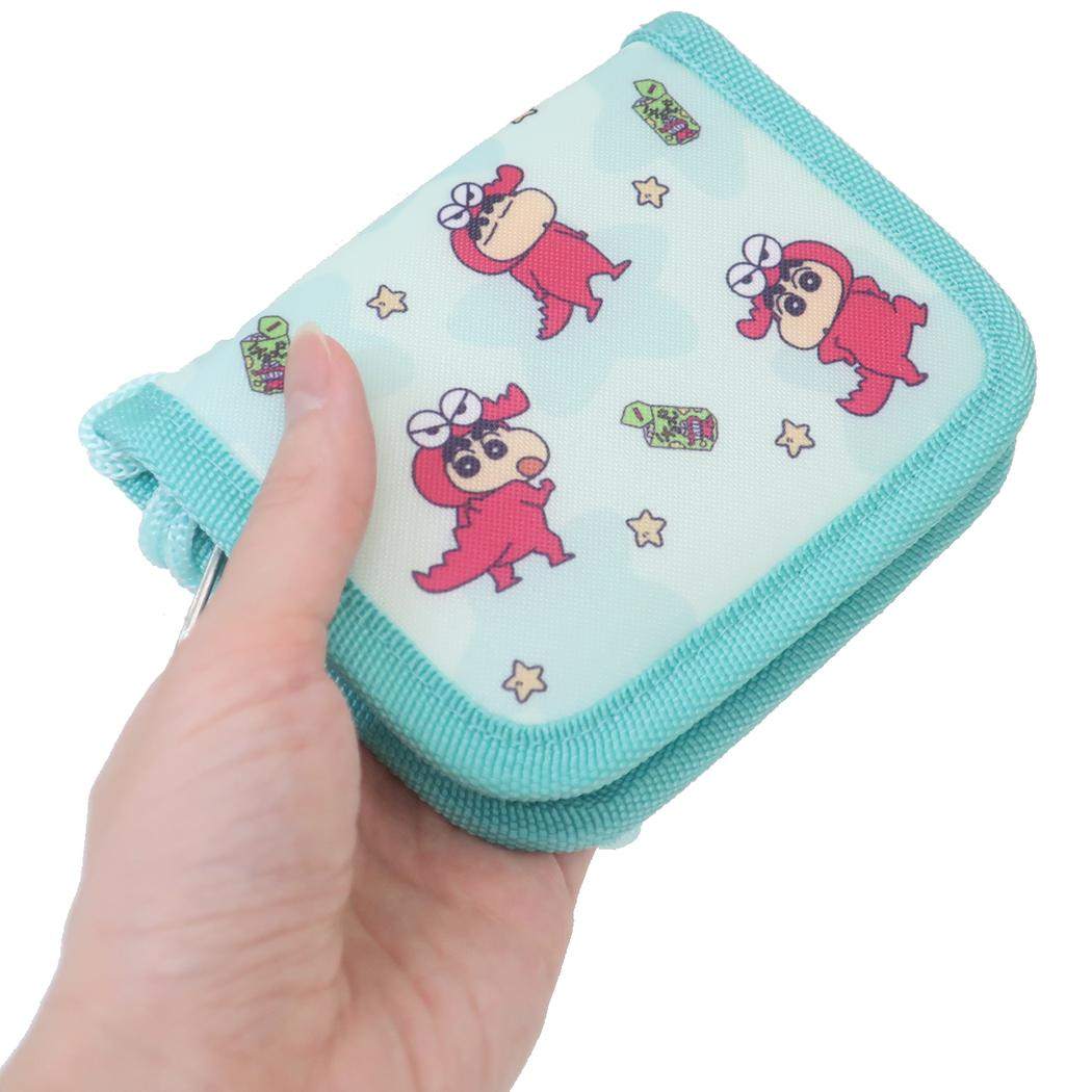キッズウォレット 子供用財布 クレヨンしんちゃん ミント アイプランニング 子ども こども プレゼント アニメメール便可