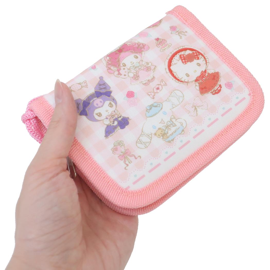 キッズウォレット 子供用財布 サンリオキャラクターズ ミックスピンク サンリオ アイプランニング 子ども こども プレゼント メール便可