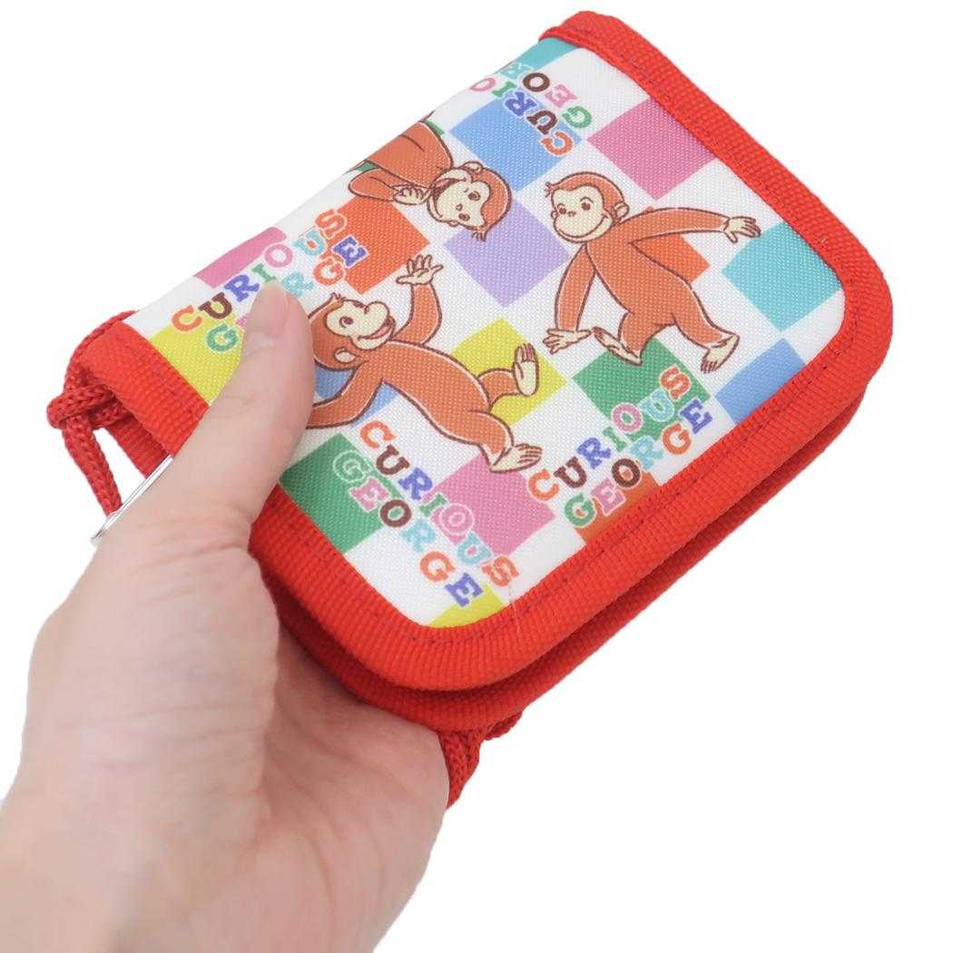 キッズウォレット 子供用財布 おさるのジョージ フェイス アイプランニング 子ども こども プレゼント 絵本メール便可