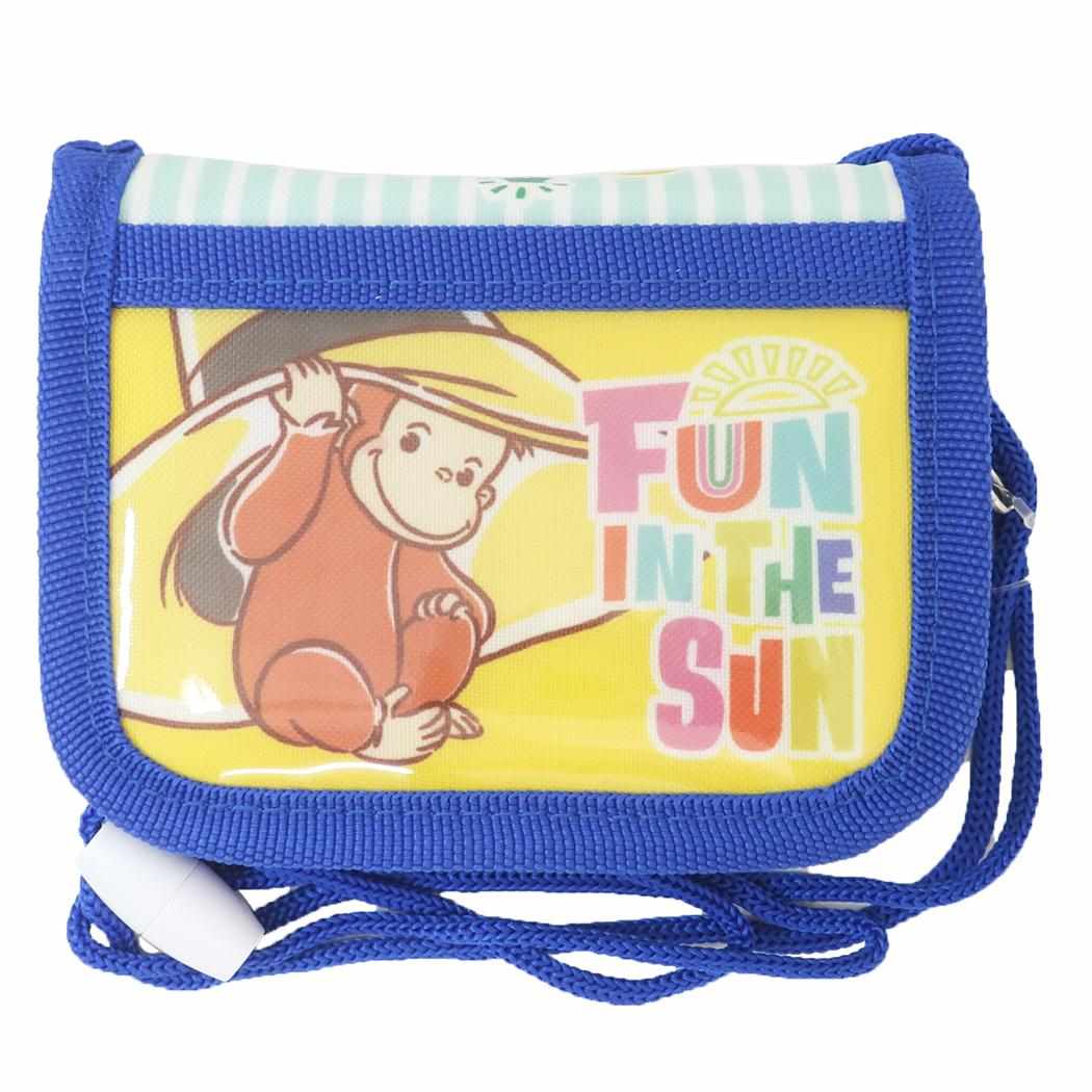 キッズウォレット 子供用財布 おさるのジョージ 帽子 アイプランニング 子ども こども プレゼント 絵本メール便可