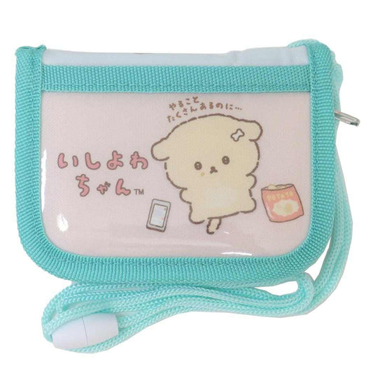 キッズウォレット 子供用財布 いしよわちゃん ミント サンエックス アイプランニング 子ども こども プレゼント メール便可