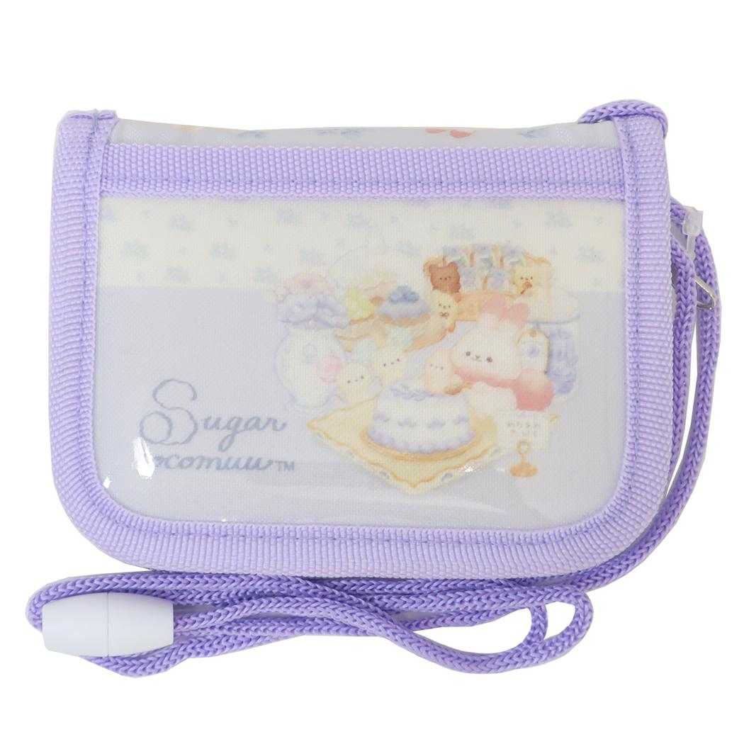 キッズウォレット 子供用財布 シュガーココムー パープル サンエックス アイプランニング 子ども こども プレゼント メール便可