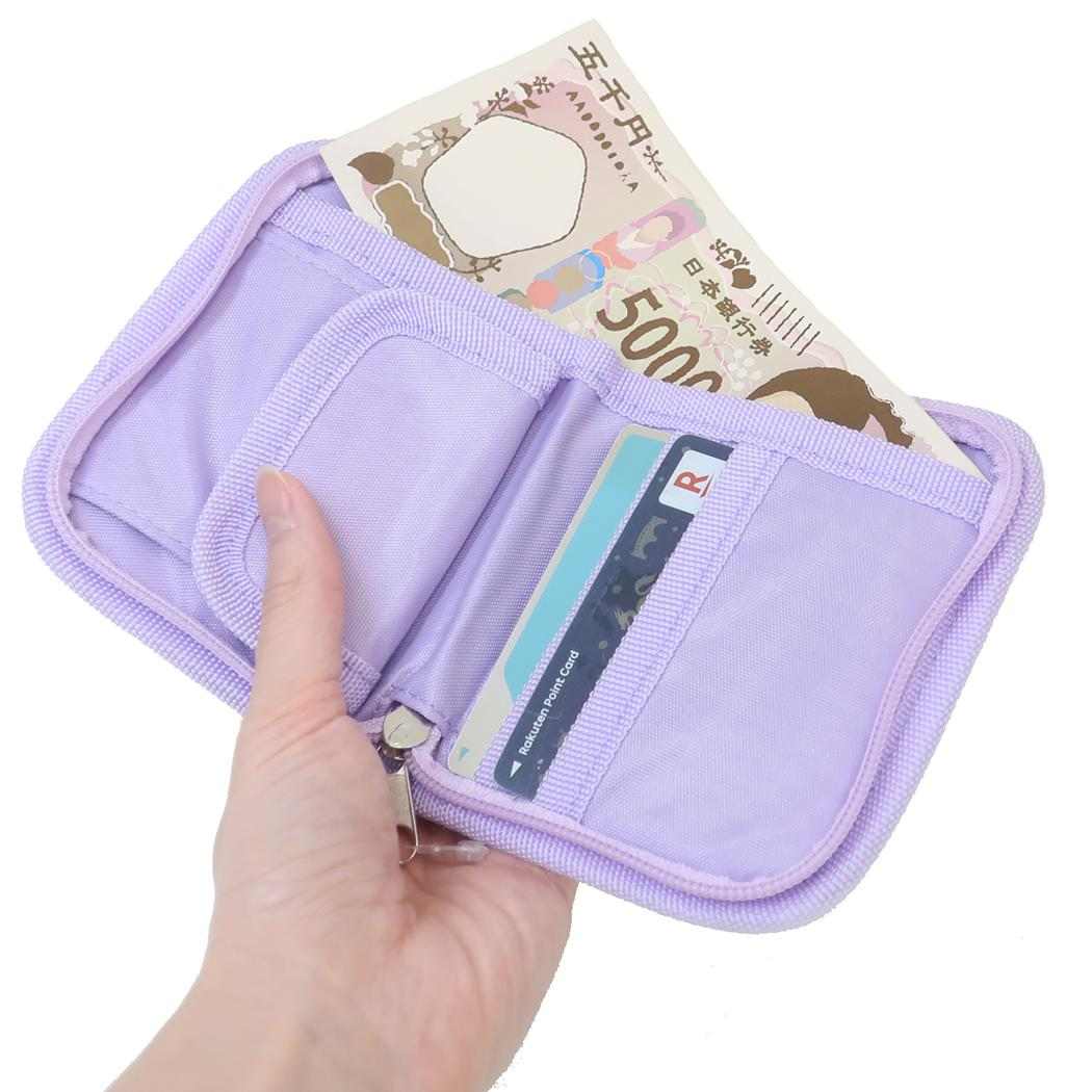 キッズウォレット 子供用財布 シュガーココムー パープル サンエックス アイプランニング 子ども こども プレゼント メール便可