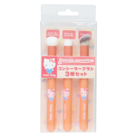 コンシーラーブラシ3種セット コスメ雑貨 ハローキティ サンリオ アイプランニング メイク小物 メール便可