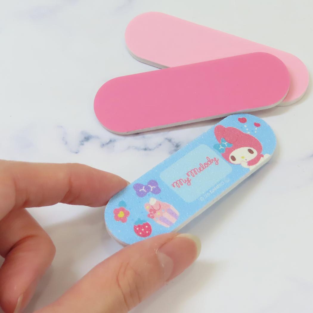 ばんそうこう風つめみがき 爪磨き マイメロディ サンリオ アイプランニング ネイルシャイナー メール便可