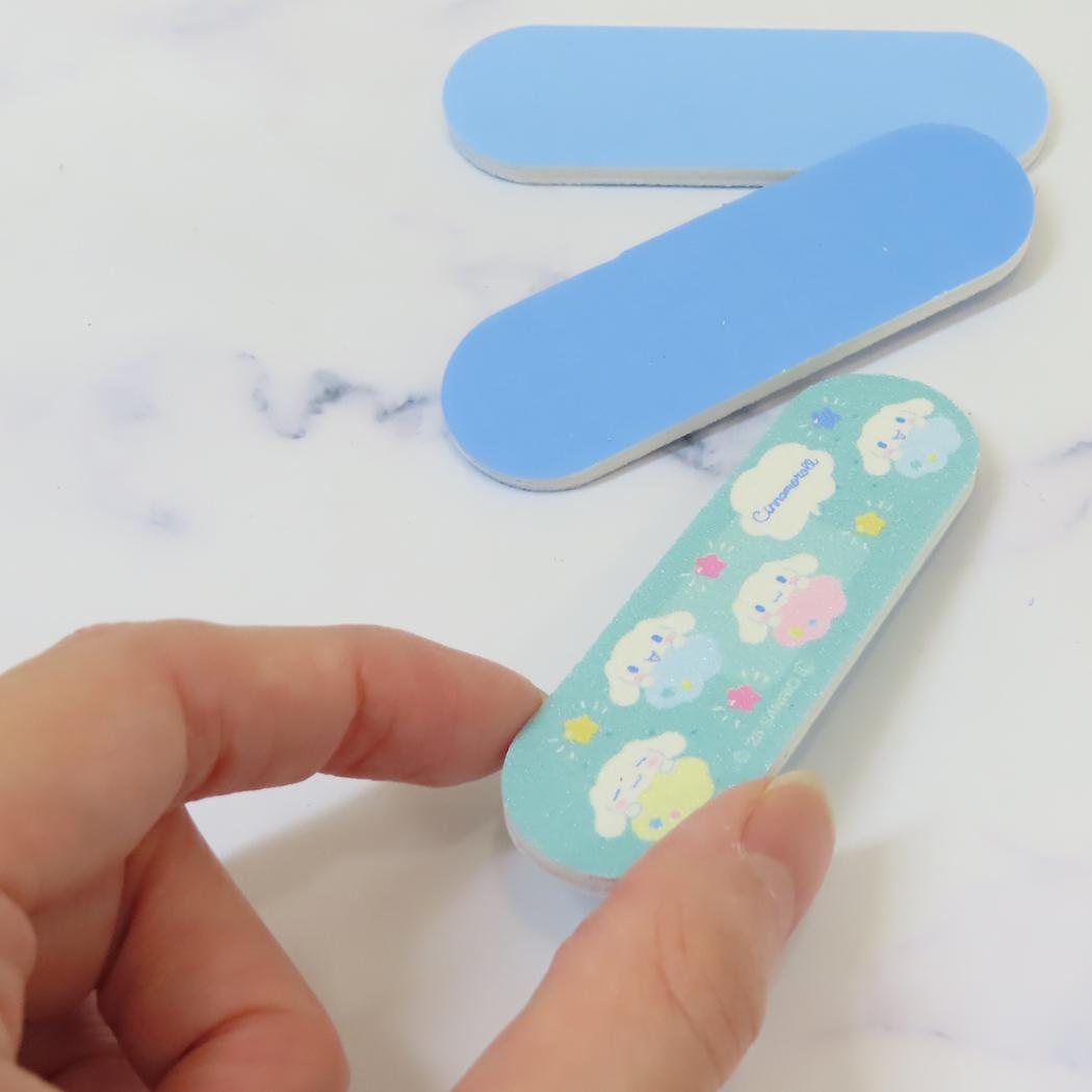 ばんそうこう風つめみがき 爪磨き シナモロール サンリオ アイプランニング ネイルシャイナー メール便可