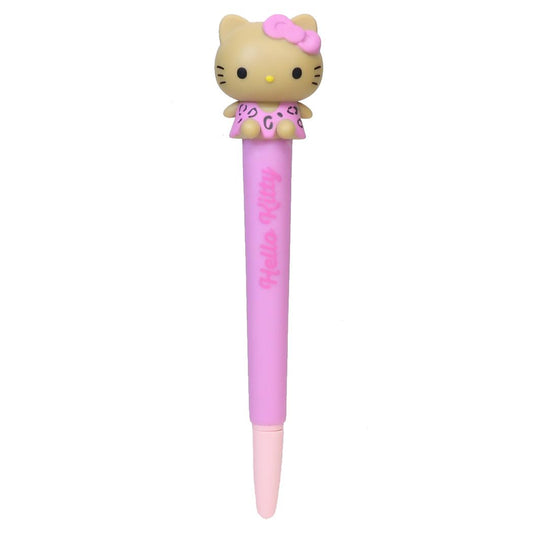 ハローキティ ボールペン ぷるぷるマスコットゲルペン ピンクレオパード サンリオ ケイカンパニー 新学期準備文具 キャラクター グッズ メール便可 シネマコレクション