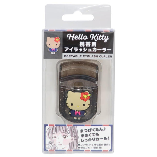 マスコット付きアイラッシュカーラー コスメ雑貨 ハローキティ ブレザー サンリオ ケイカンパニー メイク用品 化粧 アイメイク