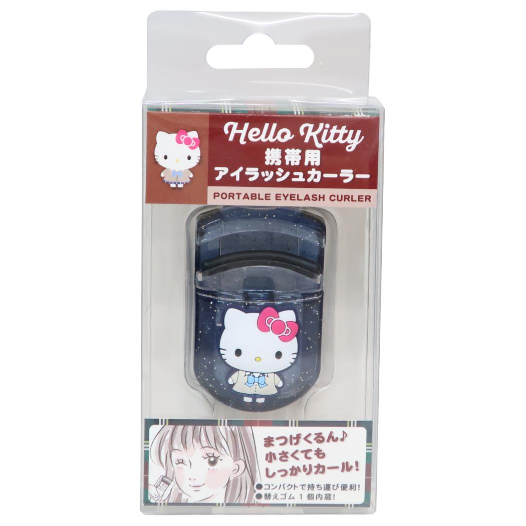 ハローキティ コスメ雑貨 マスコット付きアイラッシュカーラー カーディガン サンリオ ケイカンパニー メイク用品 化粧 アイメイク キャラクター グッズ シネマコレクション