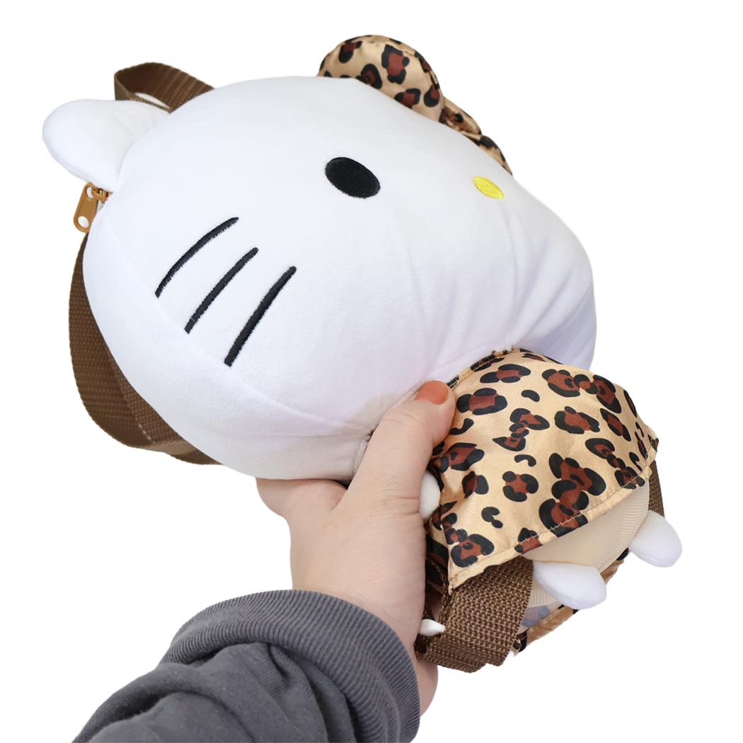 ハローキティ リュック ぬいぐるみリュック ぎゃるりーぬ レオパード サンリオ ケイカンパニー プレゼント かわいい キャラクター グッズ シネマコレクション
