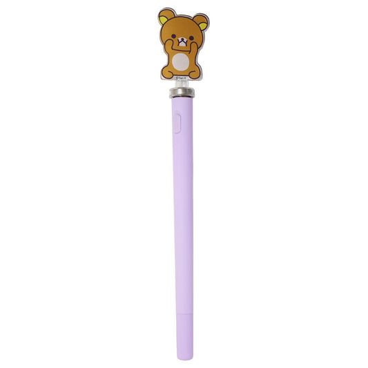 アクリルスピンゲルペン ボールペン リラックマ ほっぺ サンエックス アイプランニング かわいい メール便可