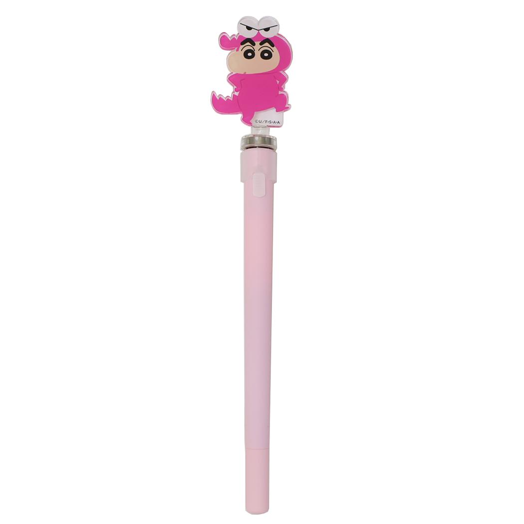 アクリルスピンゲルペン ボールペン クレヨンしんちゃん ワニ山しんちゃん アイプランニング ゲルインクペン アニメメール便可