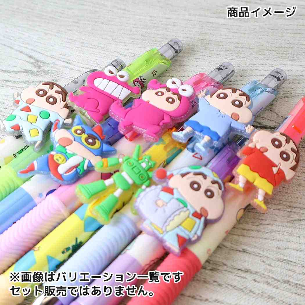 クレヨンしんちゃん シャーペン マスコット付きシャープペン 0.5mm G/ワニ山さん